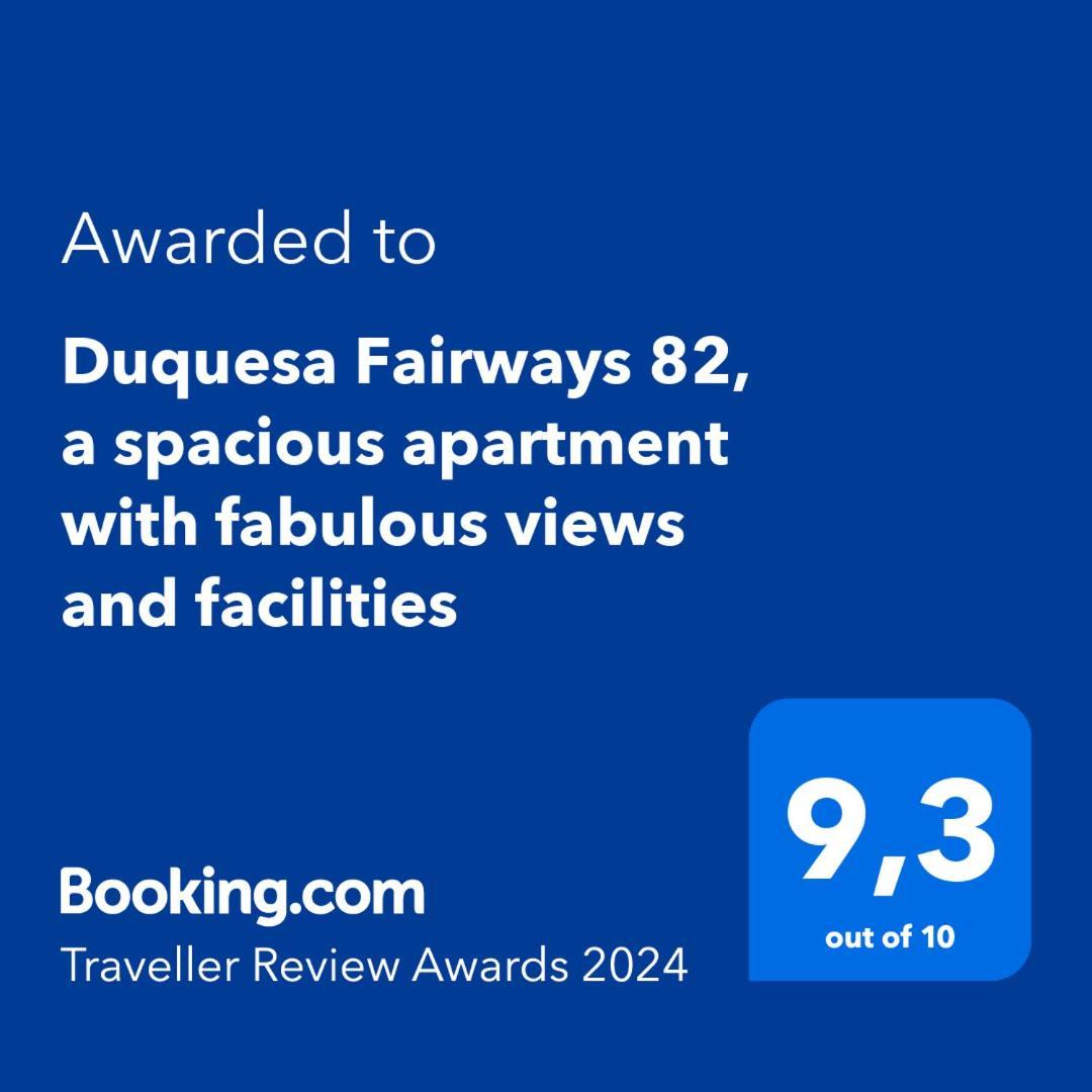 Duquesa Fairways, A Spacious Apartment With Fabulous Views And Facilities Manilva Kültér fotó